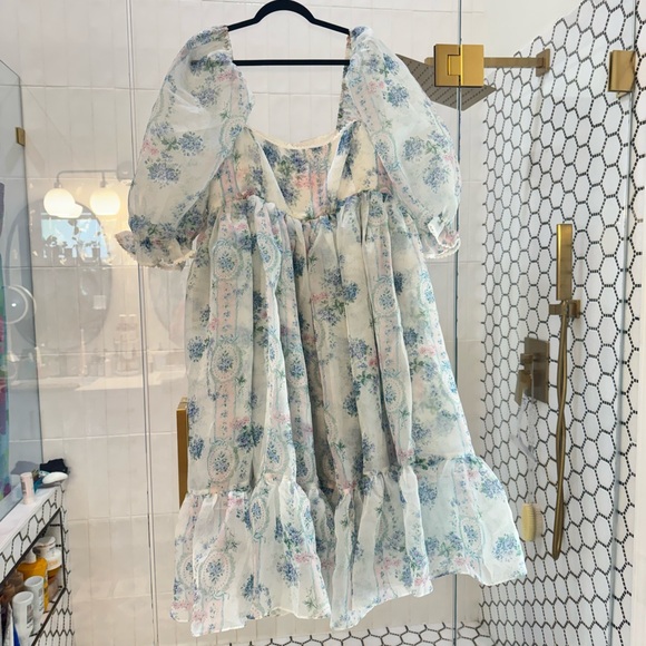 Selkie La Belle Etoile French Puff Dress - Picture 4 of 9